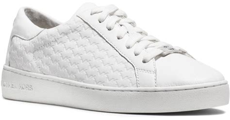 michael kors colby sneaker embossed|Michael Michael Kors Colby Embossed Signature Logo Sneakers .